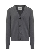 Amaranto Cardigan Grigio in Lana con Bottoni - Abbigliamento Uomo | Lidia Shopping