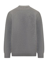 Amaranto Maglione Grigio Girocollo con Dettaglio X - Abbigliamento Uomo | Lidia Shopping
