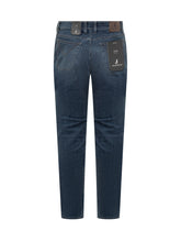 Jeans Jeckerson Blu Scuro con Toppe Iconiche - Abbigliamento Uomo | Lidia Shopping
