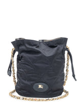 Burberry Black Quilted Bucket Bag - Burberry | Lidia Shopping