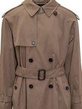 Burberry Long Double-Breasted Beige Trench - Burberry | Lidia Shopping