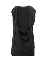 Alberta Ferretti Black Sleeveless Top with Draping - Alberta Ferretti | Lidia Shopping