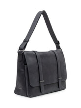 Orciani Borsa Messenger Jones in Pelle Nera - Borse A Spalla Uomo | Lidia Shopping