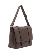 Orciani Borsa Messenger Jones in Pelle Marrone - Borse A Spalla Uomo | Lidia Shopping