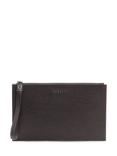 Orciani Grained Leather Pouch - Collezione Happy Birthday | Lidia Shopping