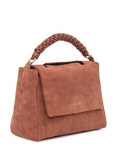Orciani Borsa in Pelle Scamosciata con Manico Intrecciato - Borse A Mano Donna | Lidia Shopping