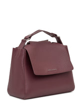 Orciani Borsa in Pelle Bordeaux con Patta e Manico Superiore - Borse A Mano Donna | Lidia Shopping