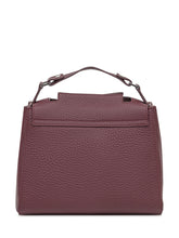 Orciani Borsa in Pelle Bordeaux con Patta e Manico Superiore - Borse A Mano Donna | Lidia Shopping