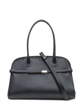 Orciani Borsa in Pelle Nera a Mano con Dettaglio Logo - Borse A Mano Donna | Lidia Shopping