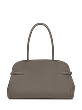 Orciani Taupe Leather Handbag with Metal Detail - Collezione Happy Birthday | Lidia Shopping