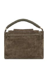 Orciani Green Suede Bag with Braided Handle - Collezione Happy Birthday | Lidia Shopping