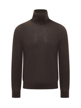 Zegna Dolcevita Marrone in Lana Leggera - Abbigliamento Uomo | Lidia Shopping
