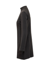 Abito Calvin Klein a Maniche Lunghe con Collo Alto Nero - Abbigliamento Donna | Lidia Shopping