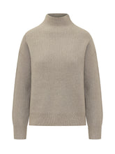 Maglione Calvin Klein a Collo Alto Beige - Abbigliamento Donna | Lidia Shopping