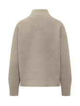 Maglione Calvin Klein a Collo Alto Beige - Abbigliamento Donna | Lidia Shopping