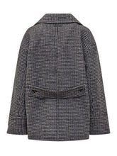 Cappotto Doppiopetto Pied de Poule Calvin Klein - Abbigliamento Donna | Lidia Shopping