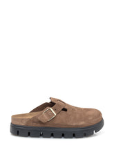 Birkenstock Boston Chunky in Camoscio Marrone - Birkenstock | Lidia Shopping
