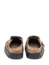 Birkenstock Boston Chunky in Camoscio Marrone - Birkenstock | Lidia Shopping