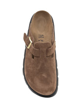 Birkenstock Boston Chunky in Camoscio Marrone - Birkenstock | Lidia Shopping