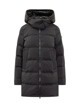 Peuterey Piumino Lungo Nero con Cappuccio - Abbigliamento Donna | Lidia Shopping
