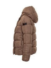 Peuterey Piumino Cammello con Cappuccio Avvolgente - Abbigliamento Donna | Lidia Shopping