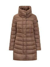Peuterey Piumino Marrone con Collo Alto - Abbigliamento Donna | Lidia Shopping