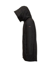 Peuterey Parka Nero con Cappuccio e Chiusura a Bottoni - Abbigliamento Uomo | Lidia Shopping