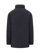 Peuterey Giubbotto Blu Tecnico con Collo Alto - Abbigliamento Uomo | Lidia Shopping