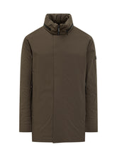 Peuterey Parka Verde Militare Minimal - Abbigliamento Uomo | Lidia Shopping