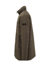 Peuterey Parka Verde Militare Minimal - Abbigliamento Uomo | Lidia Shopping