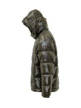 Peuterey Shiny Green Down Jacket with Hood - Black Friday – ENG | Lidia Shopping