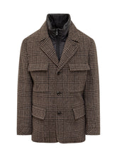 Peuterey Prince of Wales Coat with Pockets - Collezione Happy Birthday | Lidia Shopping