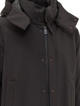 Peuterey Black Minimal Hooded Parka - Collezione Happy Birthday | Lidia Shopping