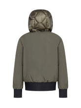 Peuterey Kids Koons KJ Green Hooded Down Jacket - Collezione Happy Birthday | Lidia Shopping