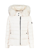 Peuterey White Down Jacket with Fur Hood - Collezione Happy Birthday | Lidia Shopping
