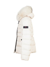 Peuterey White Down Jacket with Fur Hood - Collezione Happy Birthday | Lidia Shopping