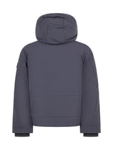 Peuterey Kids Loge SRT Blue Hooded Down Jacket - Collezione Happy Birthday | Lidia Shopping