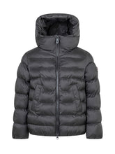 Peuterey Kids Black Hooded Down Jacket - Collezione Happy Birthday | Lidia Shopping