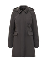 Peuterey Cappotto Nero con Cappuccio - Abbigliamento Donna | Lidia Shopping
