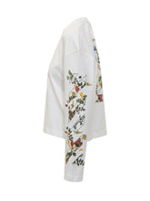 Off-White T-Shirt Maniche Lunghe con Stampa - Abbigliamento Donna | Lidia Shopping