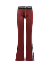 Off-White Pantaloni Rossi Svasati con Coulisse - Abbigliamento Donna | Lidia Shopping