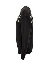 Off-White Maglione Nero con Logo Intarsiato - Abbigliamento Donna | Lidia Shopping
