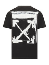 Off-White T-Shirt Nera con Logo Bianco - Abbigliamento Uomo | Lidia Shopping