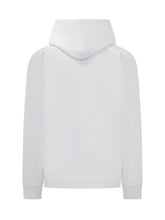 Off-White Felpa Bianca con Cappuccio e Stampa Logo - Abbigliamento Uomo | Lidia Shopping