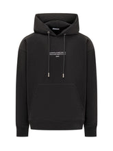 Off-White Black Hoodie with Logo Print - Collezione Happy Birthday | Lidia Shopping