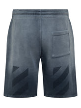 Off-White Blue Laundry Skate Shorts - Collezione Happy Birthday | Lidia Shopping