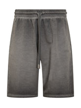 Off-White Cotton Logo Shorts - Collezione Happy Birthday | Lidia Shopping