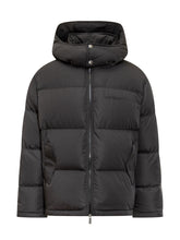 Off-White Diag Arrow Black Puffer Jacket - Collezione Happy Birthday | Lidia Shopping