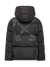 Off-White Diag Arrow Black Puffer Jacket - Collezione Happy Birthday | Lidia Shopping