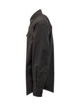 Off-White Camicia Nera con Tasche Frontali - Abbigliamento Uomo | Lidia Shopping